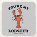 Zoek naar nostalgie onderzetters Speelse illustratie