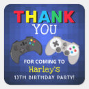 Zoek naar video game stickers Dank u
