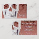 Zoek naar rose tattoo visitekaartjes Schedel