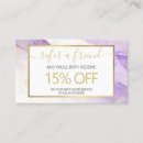 Zoek naar lavendel visitekaartjes Wimpers