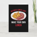 Zoek naar lunch lady kaarten Lunchdame