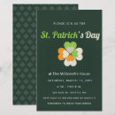 Zoek naar ierse vlag uitnodigingen Shamrock