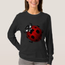 Zoek naar lieveheersbeestje dames tshirts Rood