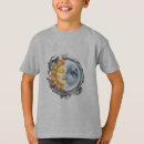 Zoek naar zon maan tshirts Abstract