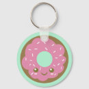 Zoek naar donuts sleutelhangers Schattig voedsel