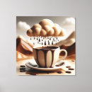 Zoek naar chocolade canvas prints Koffie