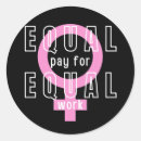 Zoek naar gelijkheid stickers Feminisme