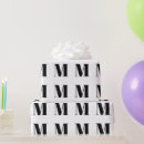 Zoek naar letter cadeaupapier Elk persoon