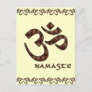 Zoek naar namaste symbool briefkaarten Aum