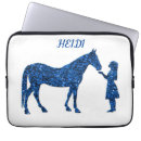 Zoek naar paarden laptop sleeves Meisje