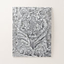 Zoek naar witte tijger puzzels Dier