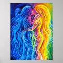 Zoek naar vuur posters Schilderij