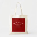 Zoek naar blanco tote bags Rood