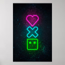 Zoek naar tekens en symbolen posters Voor haar