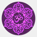 Zoek naar paarse lotusbloem stickers Yoga