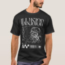 Zoek naar illusie tshirts Kunstwerk
