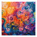 Zoek naar spiralen kunst Schilderij