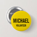 Zoek naar geel buttons Vrijwilliger