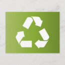 Zoek naar recyclen briefkaarten Symbool
