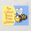 Zoek naar hommel van de cartoon briefkaarten Geel