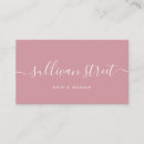 Zoek naar meisje visitekaartjes Blush pink