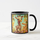 Zoek naar cartoon giraffe mokken Schattig