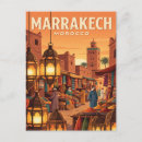 Zoek naar marrakech briefkaarten Vintage reis