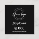 Zoek naar sociaal netwerk visitekaartjes Sociale media