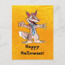 Zoek naar monsters briefkaarten Weerwolf