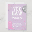 Zoek naar western bachelorette uitnodigingen Westerne vrijgezellin