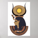 Zoek naar egyptische goden kunst Illustratie