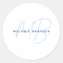 Zoek naar monogram stickers Minimalistisch