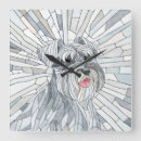 Zoek naar schnauzer klokken Schattig