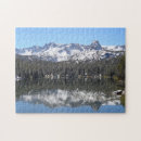 Zoek naar sneeuw berg puzzels Reflectie