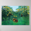 Zoek naar oerwoud schilderijen posters Henri rousseau