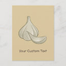 Zoek naar knoflook briefkaarten Voedsel