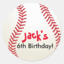 Zoek naar honkbal verjaardag stickers Sport