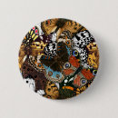 Zoek naar monarch vlinder buttons Schilderij