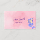 Zoek naar mermaid visitekaartjes Roze