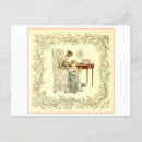 Zoek naar moeder en dochter briefkaarten Vintage