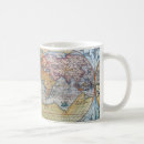 Zoek naar oude wereldkaarten mokken Cartografie