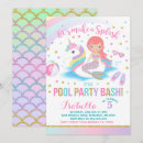 Zoek naar mermaid birthday party uitnodigingen Magisch