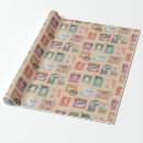 Zoek naar postzegel cadeaupapier Vintage