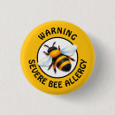 Zoek naar allergie alarm buttons Waarschuwing