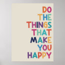 Zoek naar inspiratie posters Geluk