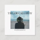 Zoek naar huwelijks fotografen visitekaartjes Eenvoudig