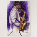 Zoek naar jazz puzzels Saxophone