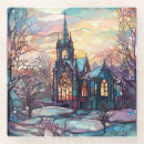 Zoek naar kerk onderzetters Kathedraal