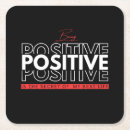 Zoek naar positief onderzetters Motivatie