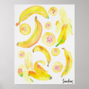 Zoek naar bananen kunst Waterverf